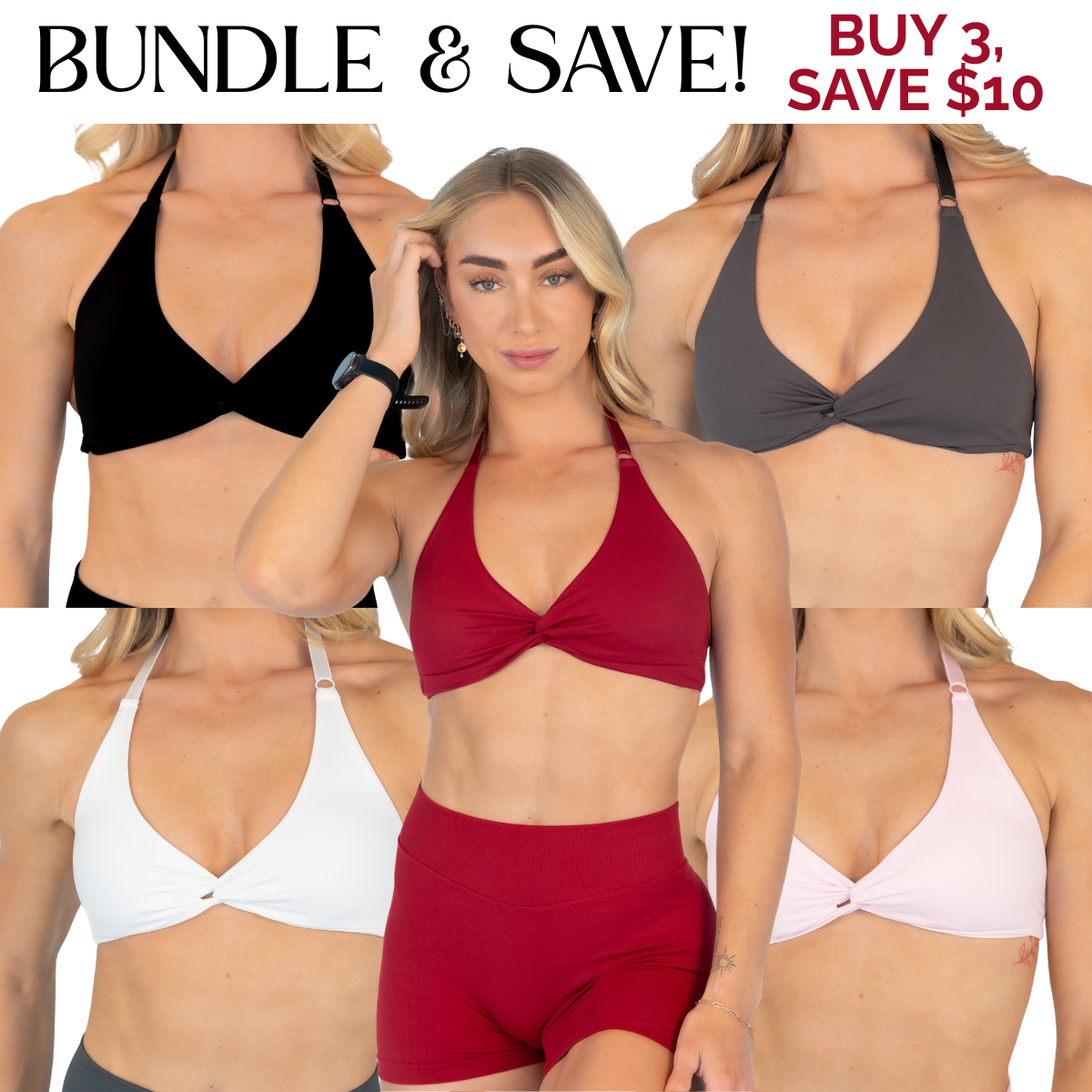 Aura Knot Crop - Buy 3 & Save $10