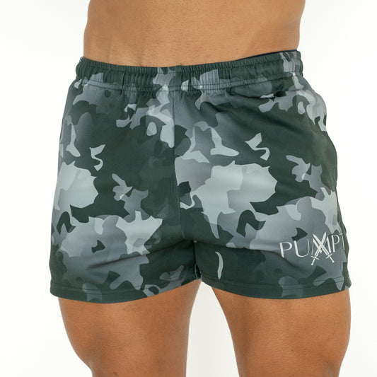 PUMPT Camo Footy Shorts