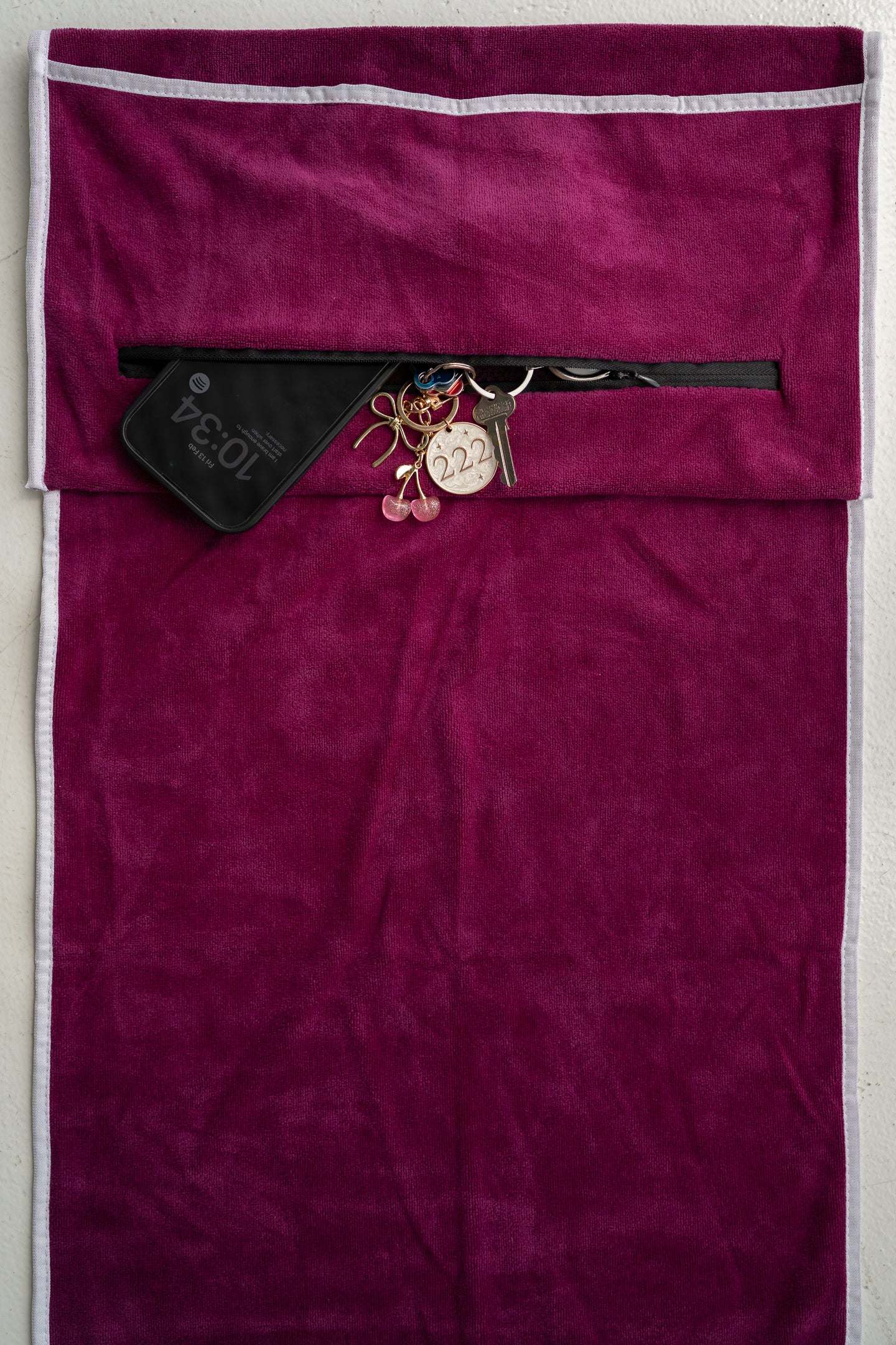 Classic Gym Towel - Fuchsia