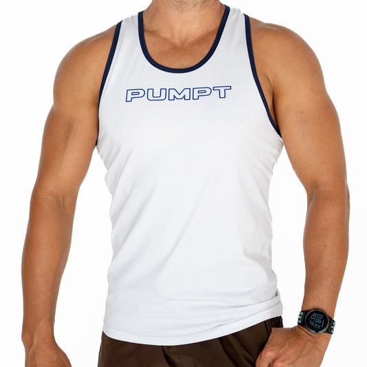Peak Racerback - White
