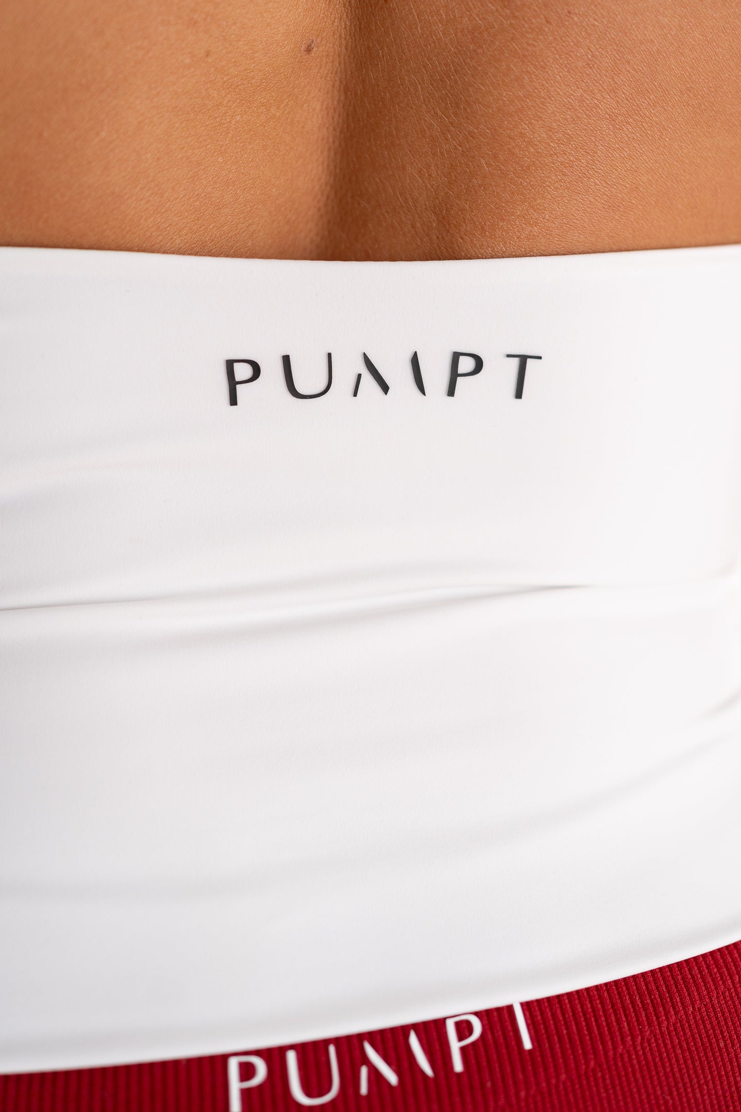 Aura Halter Singlet - White