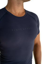 Evoke Compression Tee - Navy