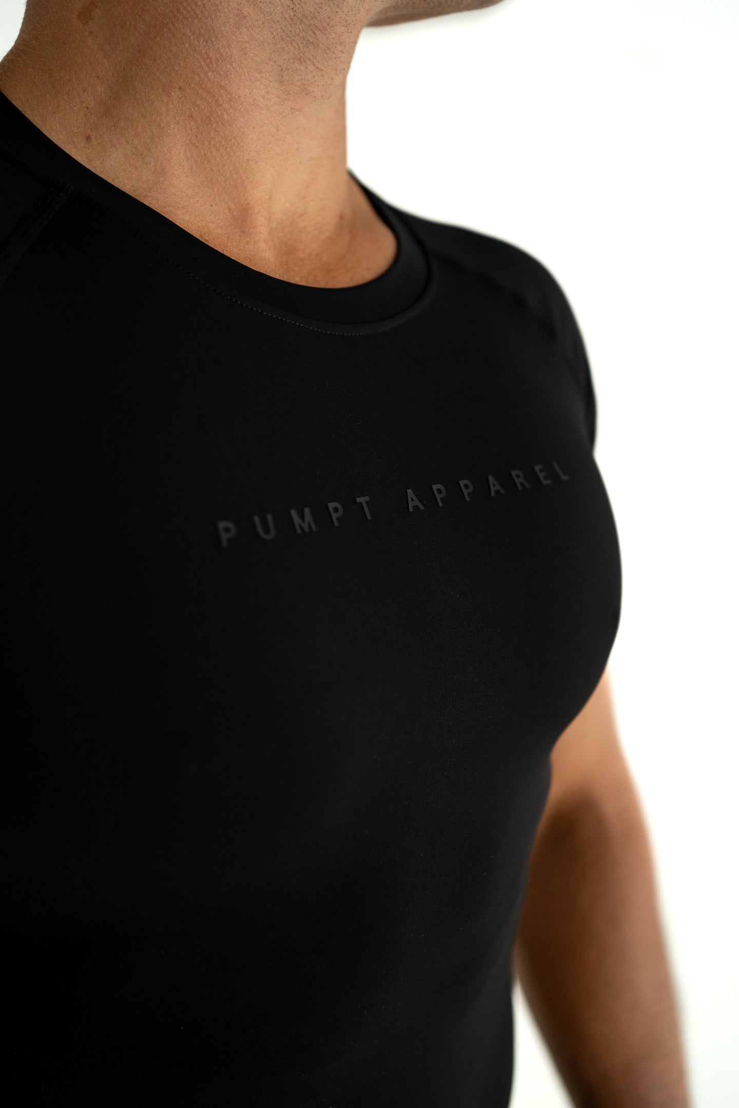 Evoke Compression Tee - Black