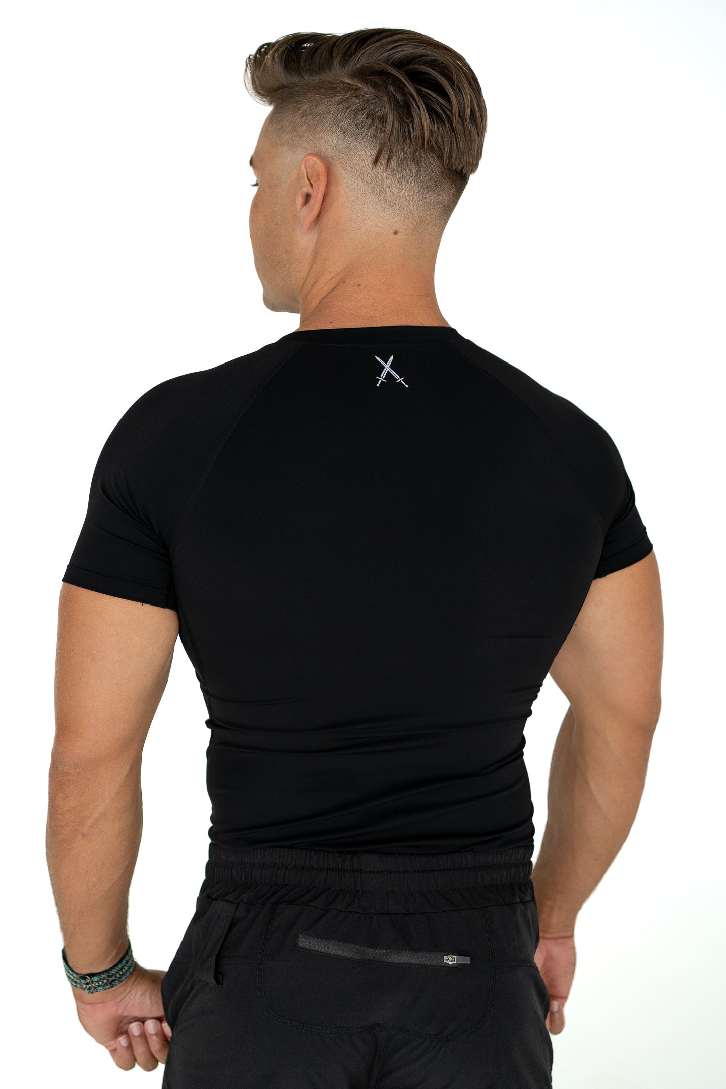 Evoke Compression Tee - Black