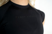 Eco Luxe Baby Tee - Black