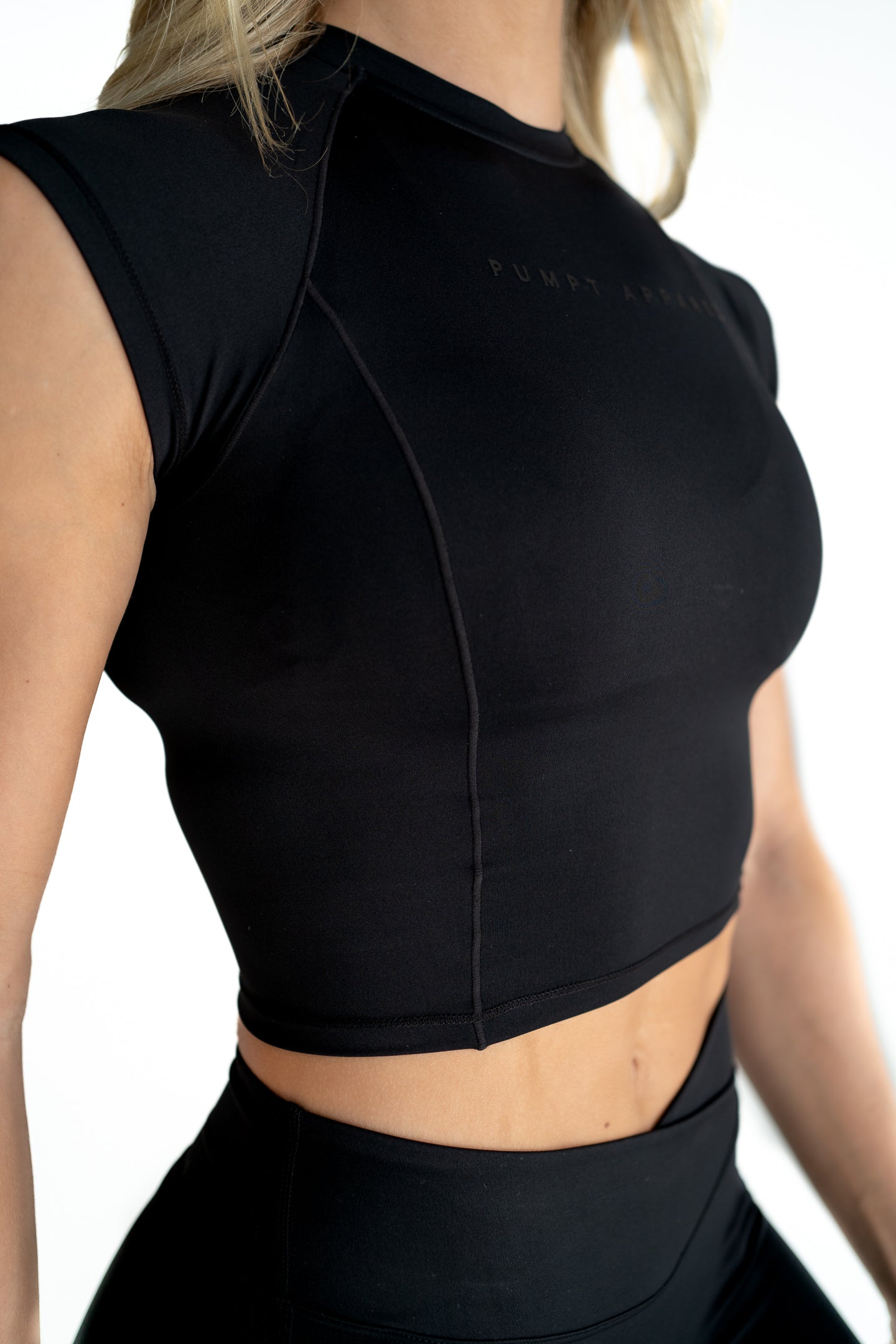 Eco Luxe Baby Tee - Black