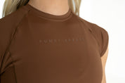 Eco Luxe Baby Tee - Cocoa