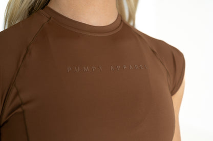 Eco Luxe Baby Tee - Cocoa