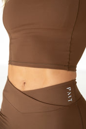 Eco Luxe Baby Tee - Cocoa