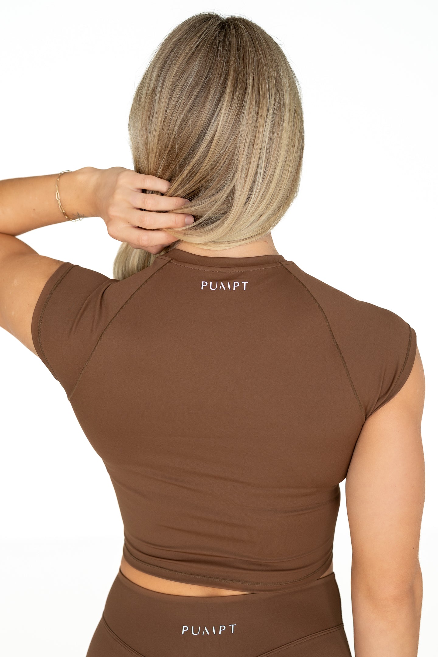 Eco Luxe Baby Tee - Cocoa