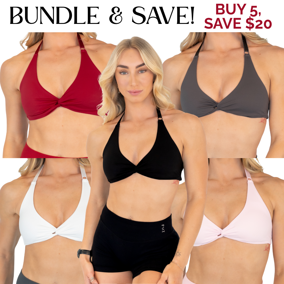 Aura Knot Crop - Buy 5 & Save $20