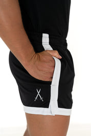 Classic Cut Gym Shorts - Black