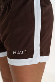 Classic Cut Gym Shorts - Brown