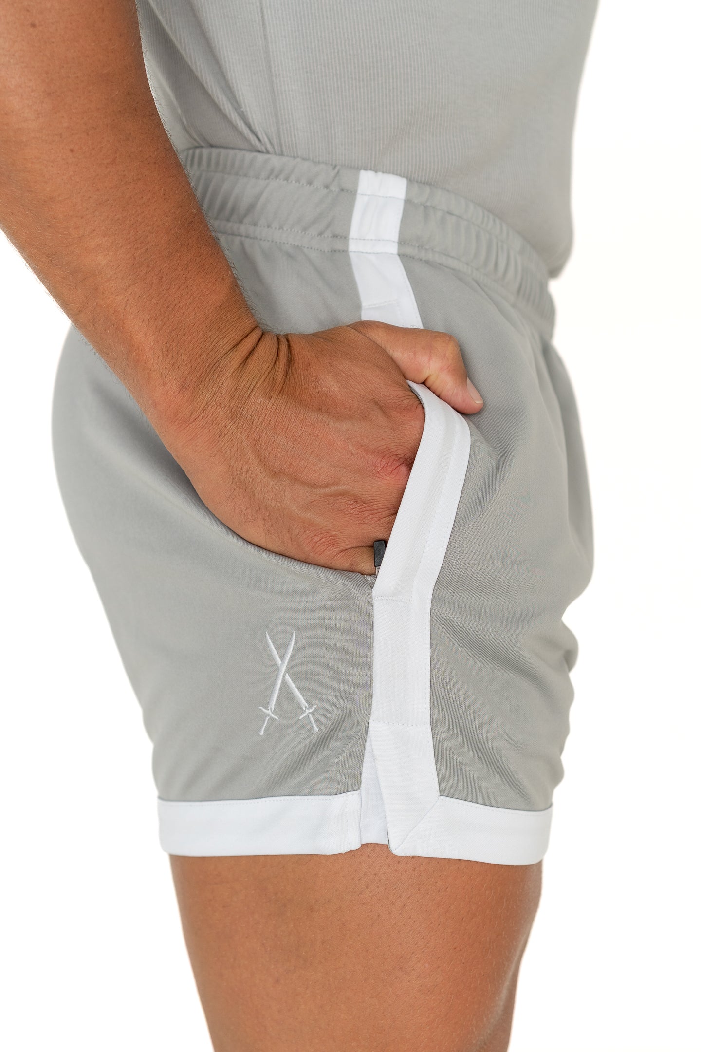 Classic Cut Gym Shorts - Grey