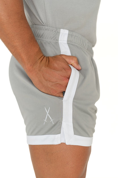 Classic Cut Gym Shorts - Grey