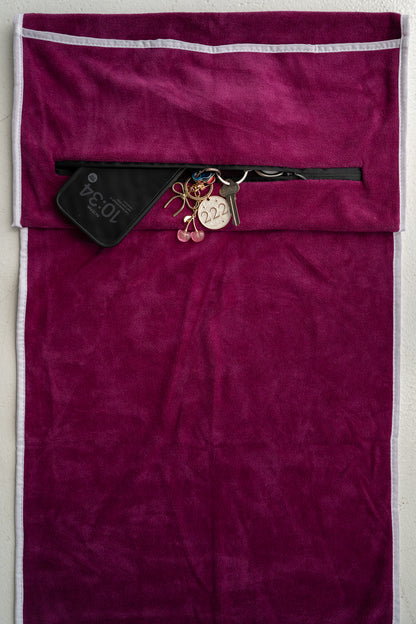 Classic Gym Towel - Fuchsia
