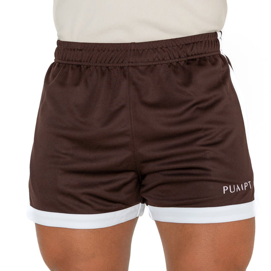 Classic Cut Gym Shorts - Brown