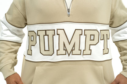 Classic Quarter Zip - Beige