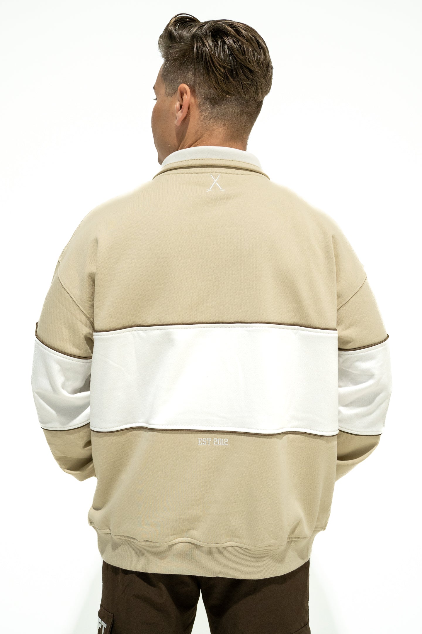 Classic Quarter Zip - Beige