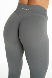 Crossover Leggings - Grey
