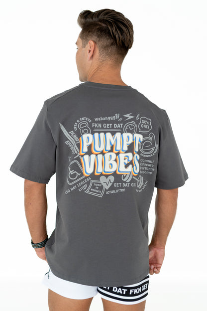 PUMPT Vibes Tee - Slate