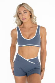 Conway Crop - Blue