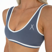 Conway Crop - Blue