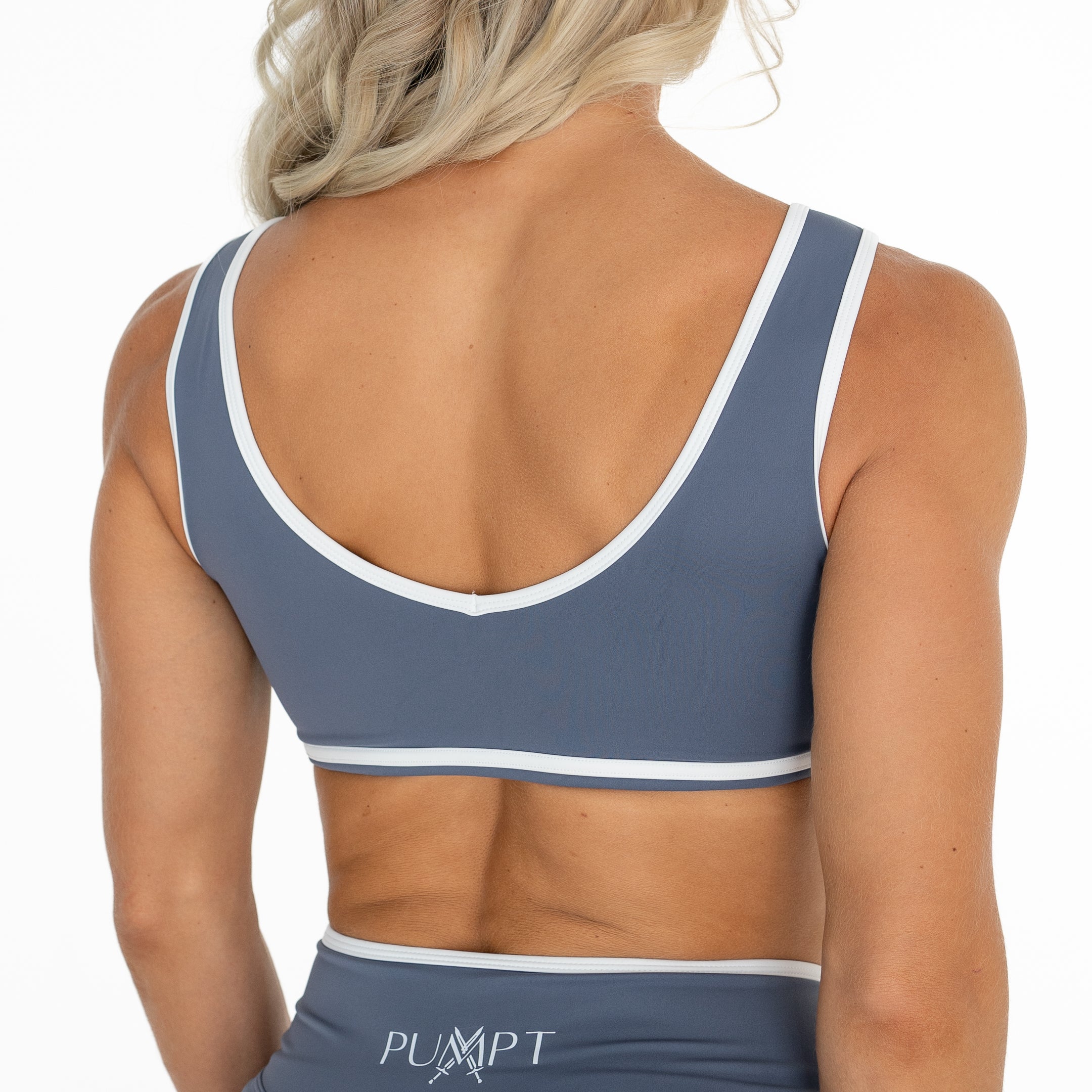Conway Crop - Blue