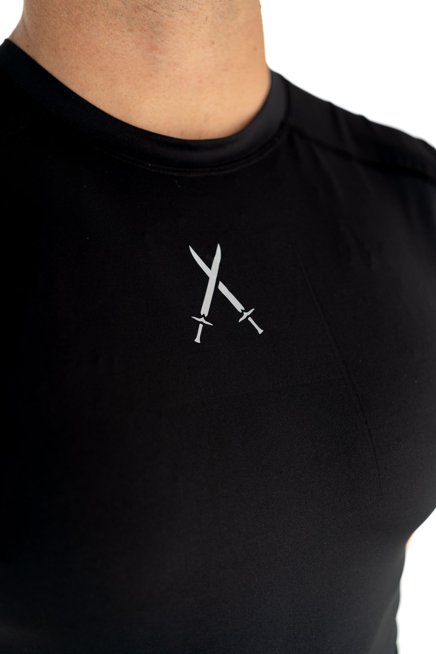 Evoke Compression Singlet - Black