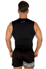 Evoke Compression Singlet - Black