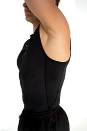 Evoke Compression Singlet - Black
