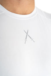 Evoke Compression Singlet - White