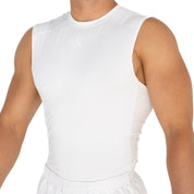 Evoke Compression Singlet - White