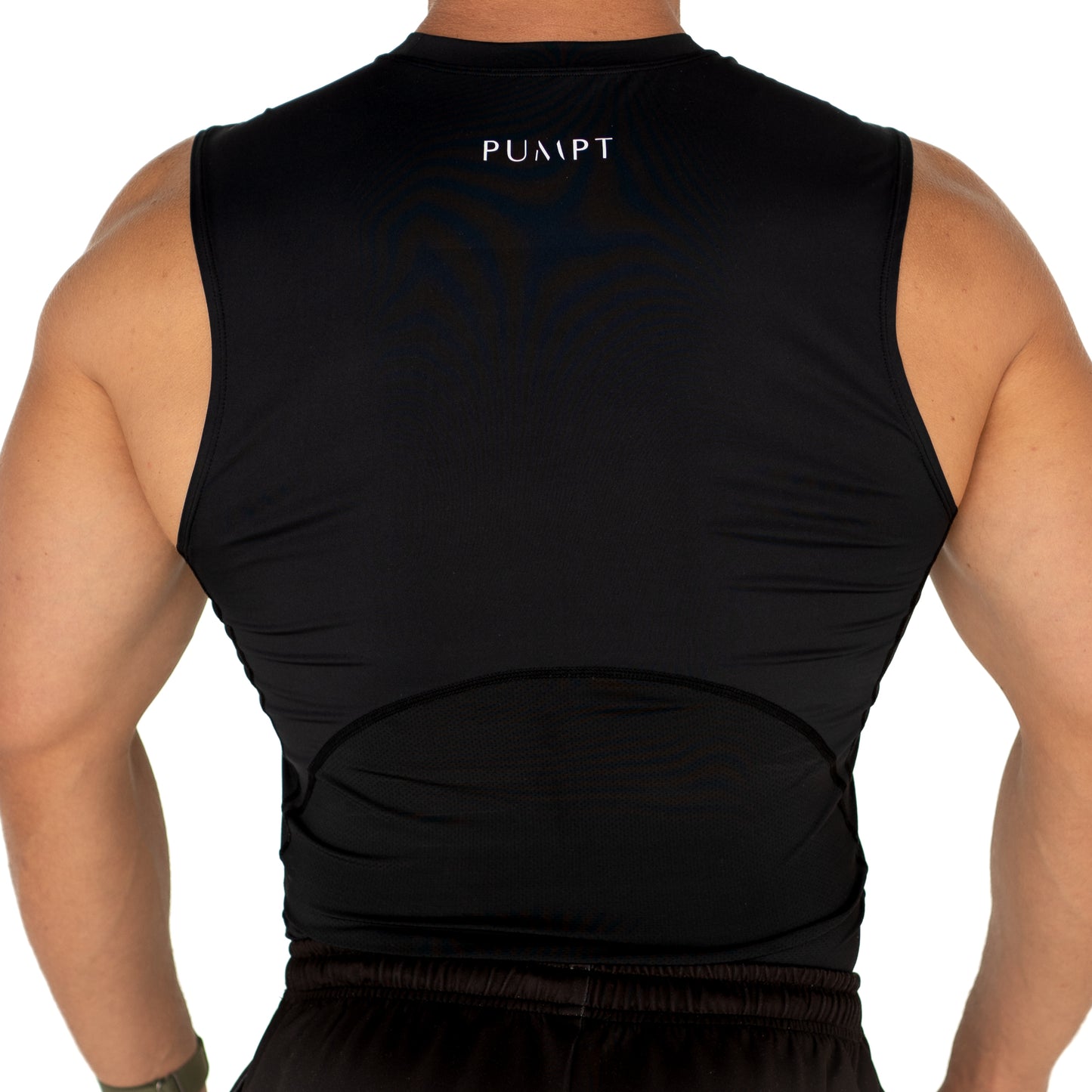 Evoke Compression Singlet - Black