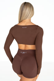 Halo Crop - Cocoa