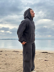 Undone Hoodie - Charcoal