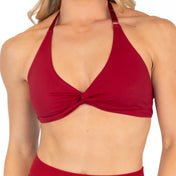 Aura Knot Crop - Cherry