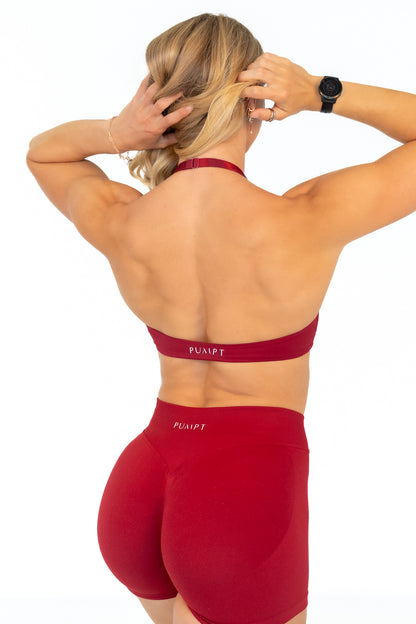 Aura Knot Crop - Cherry