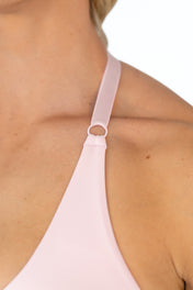 Aura Knot Crop - Pink