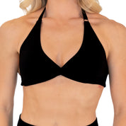 Aura Knot Crop - Black