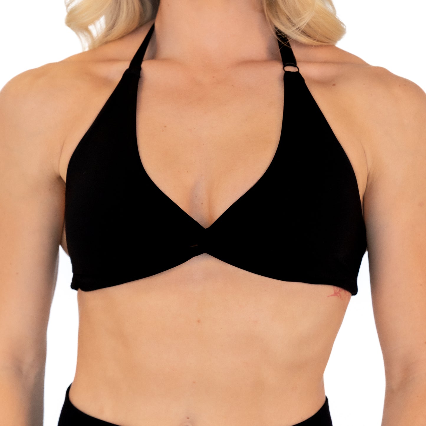 Aura Knot Crop - Black