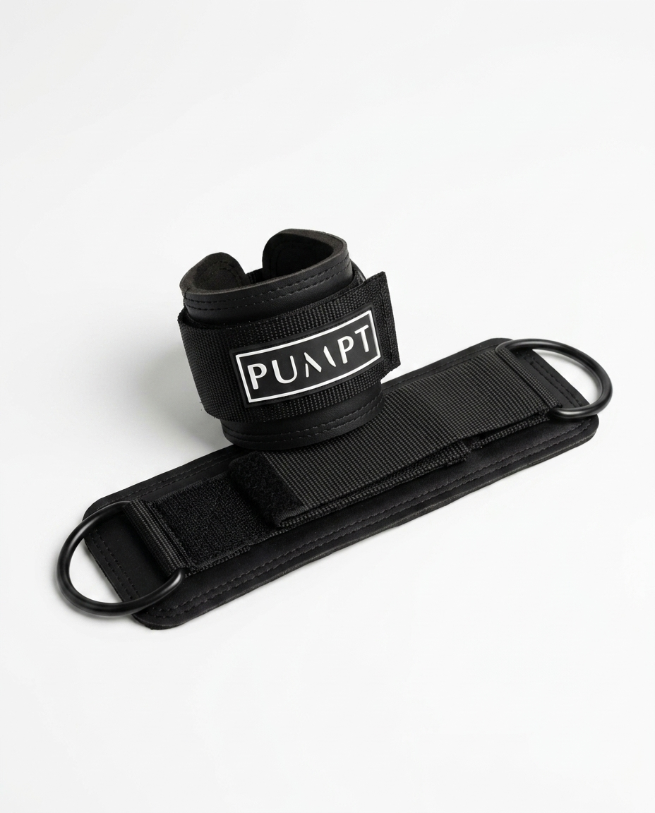 Pumpt brand ankle and wrist cuff shown on a white background