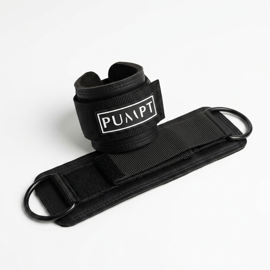 Pumpt brand ankle and wrist cuff shown on a white background