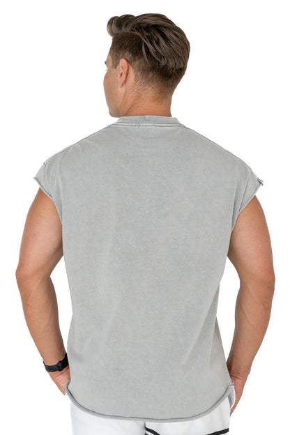 Rebel Cut Off - Marble Wash