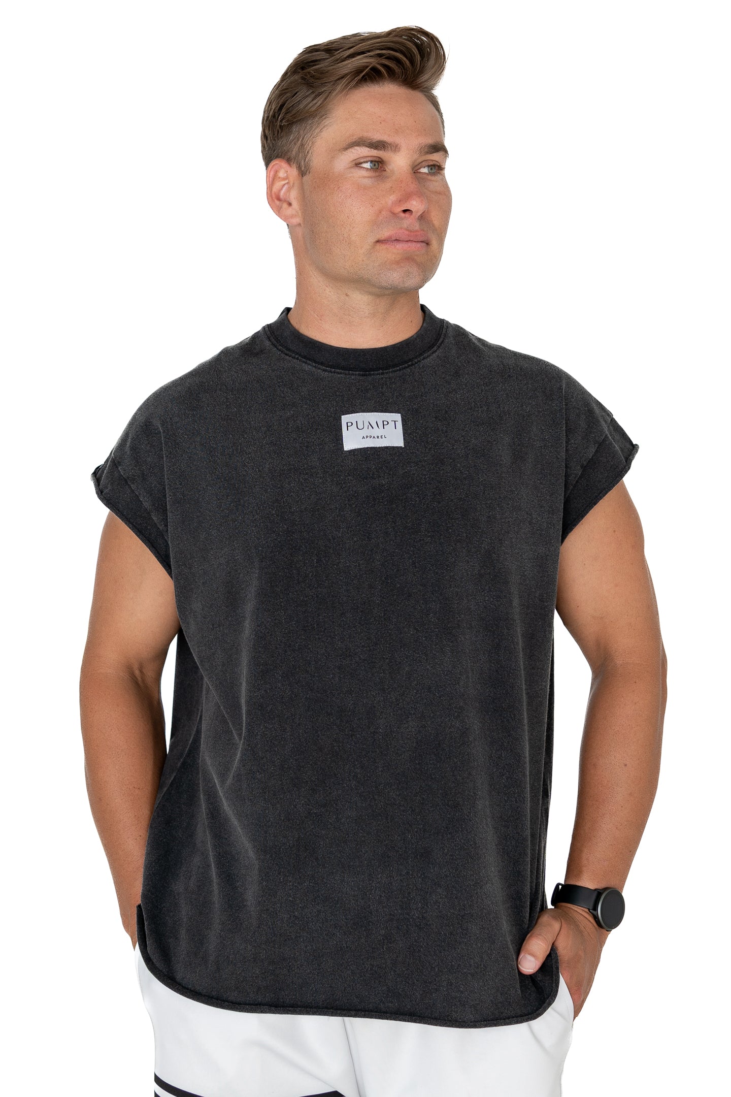 Rebel Cut Off - Stone Wash