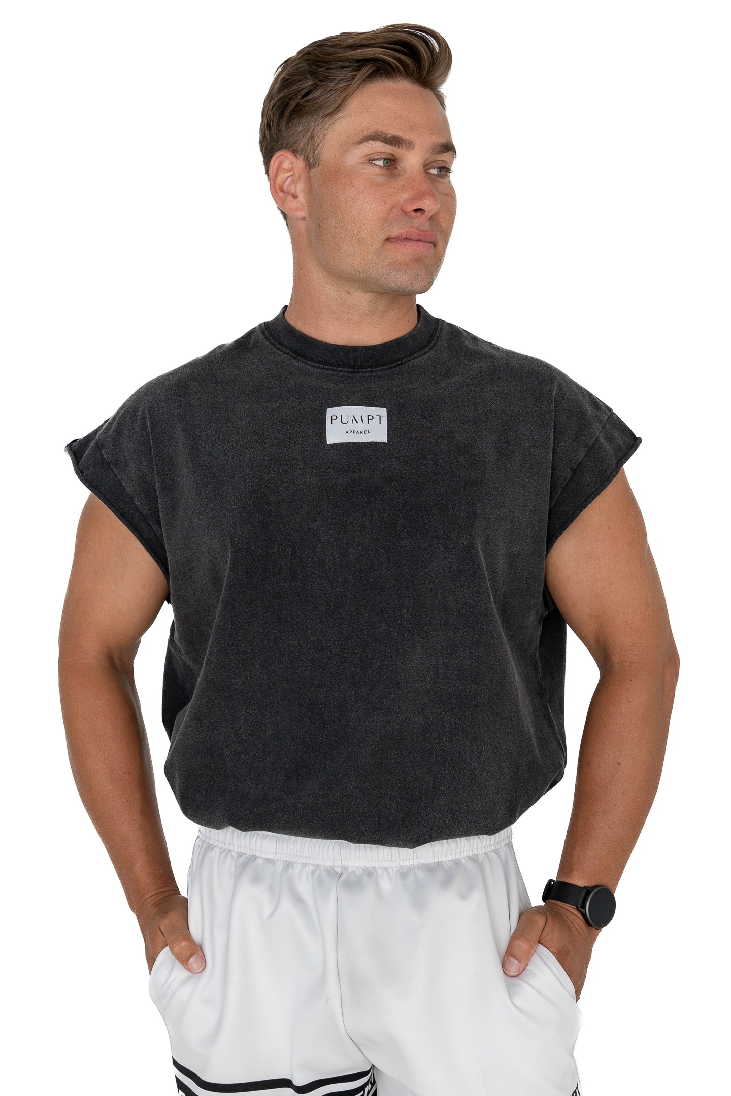 Rebel Cut Off - Stone Wash