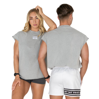 Rebel Cut Off - Marble Wash