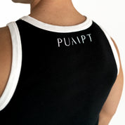 Organic Ribbed Singlet - Monochrome