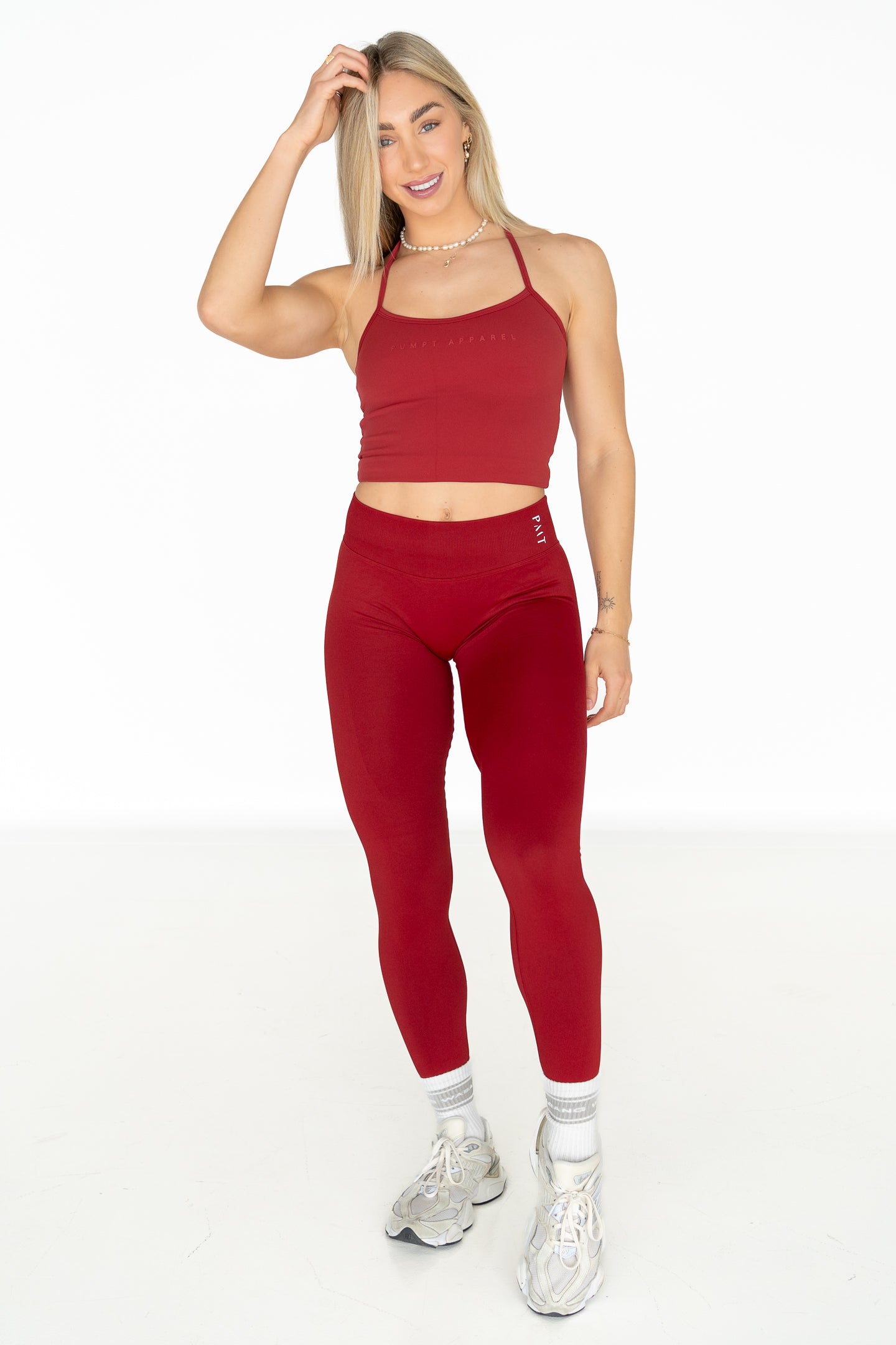 Signature Leggings - Cherry