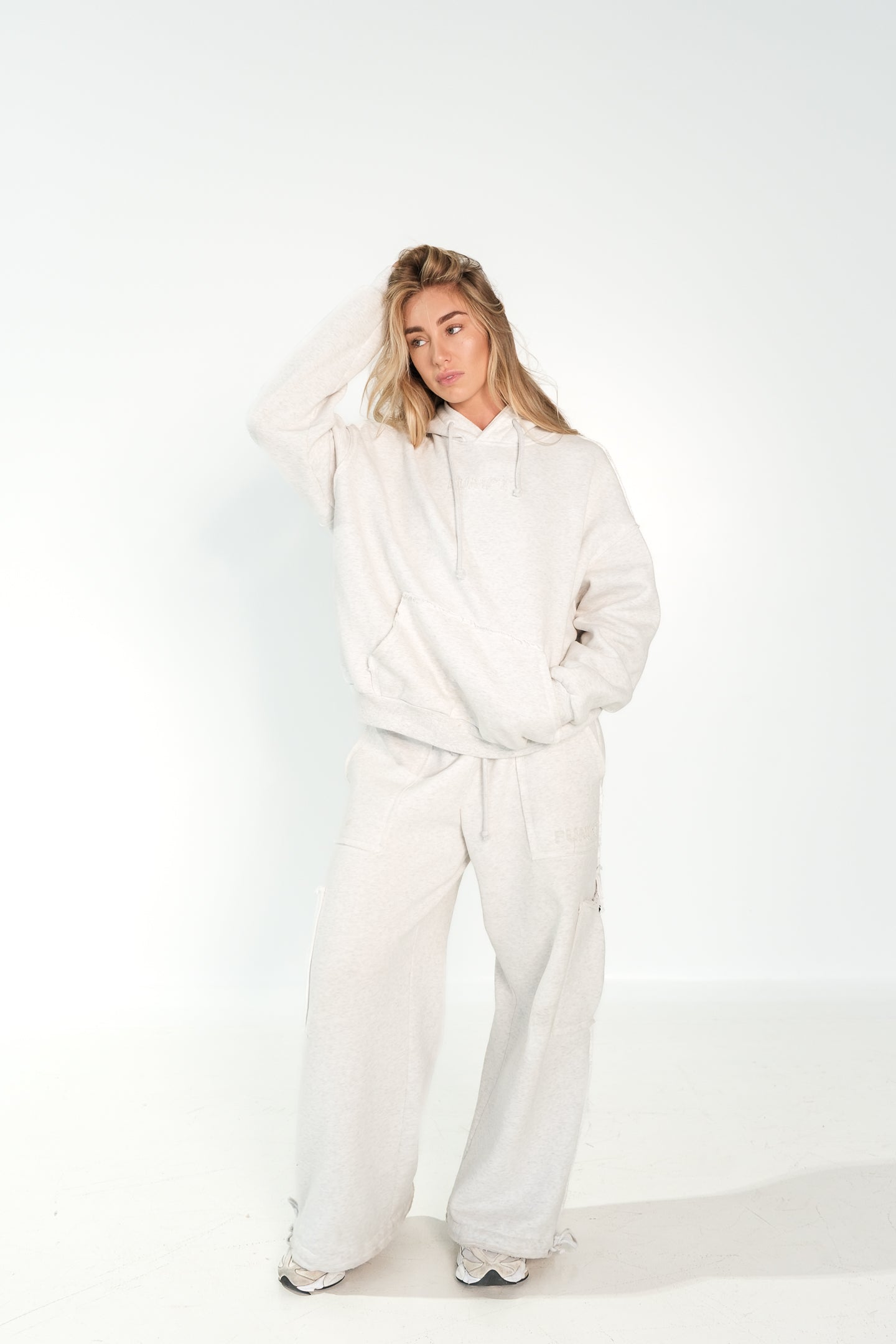 Undone Hoodie - Grey Marle